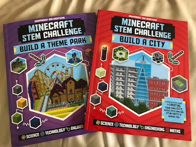 Minecraft STEM Challenge books review