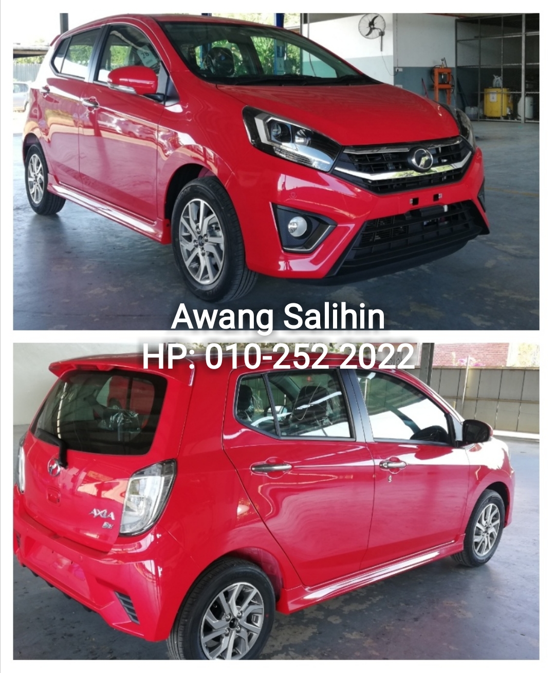 Warna Axia dan Harga terkini Axia di Kota Kinabalu Sabah 2019