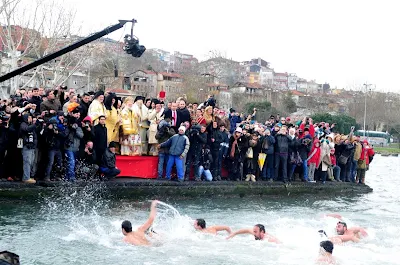 Αγιασμός των υδάτων στην Κωνσταντινούπολη