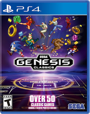 Sega Genesis Classics Game Cover PS4