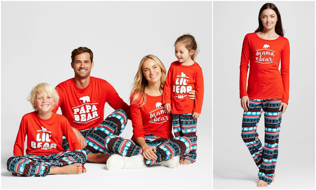 Target Mama Bear Pajamas $20 - buy 1 get 1 50% off!