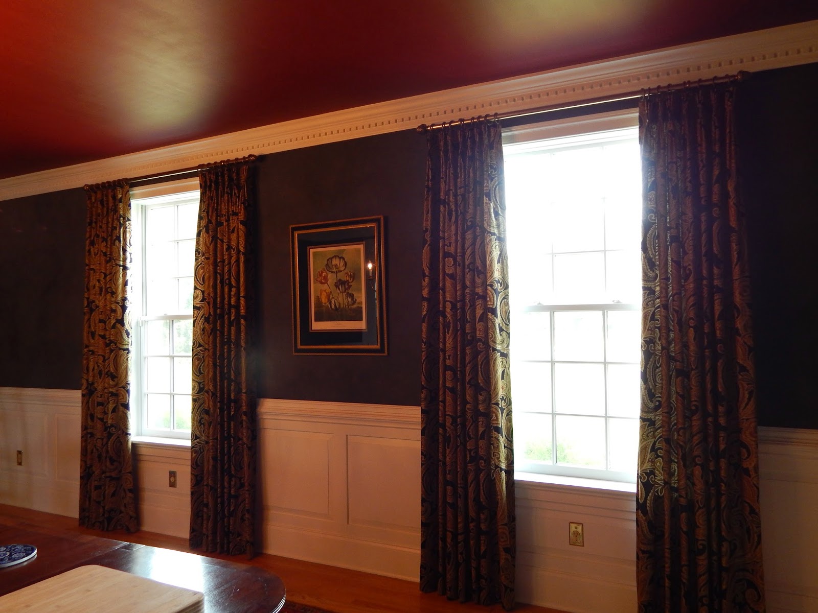 grommet curtains for dining room