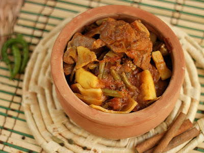 Meat Margoog with Vegetables 