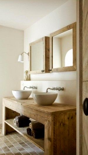 Cómo decorar un baño con estilo natural?