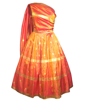 Thinking of Prudence: India Influenced Fashion: 1910 ~ 1950 Orange with Gail Carriger