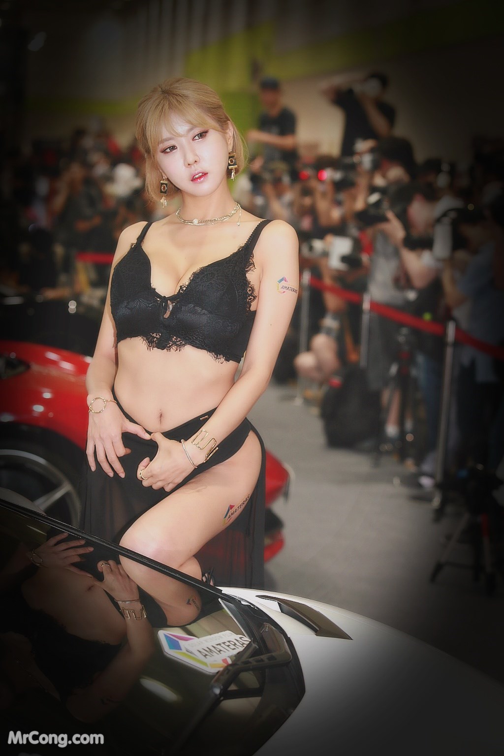 Heo Yoon Mi&#39;s beauty at the 2017 Seoul Auto Salon exhibition (175 photos) photo 7-6