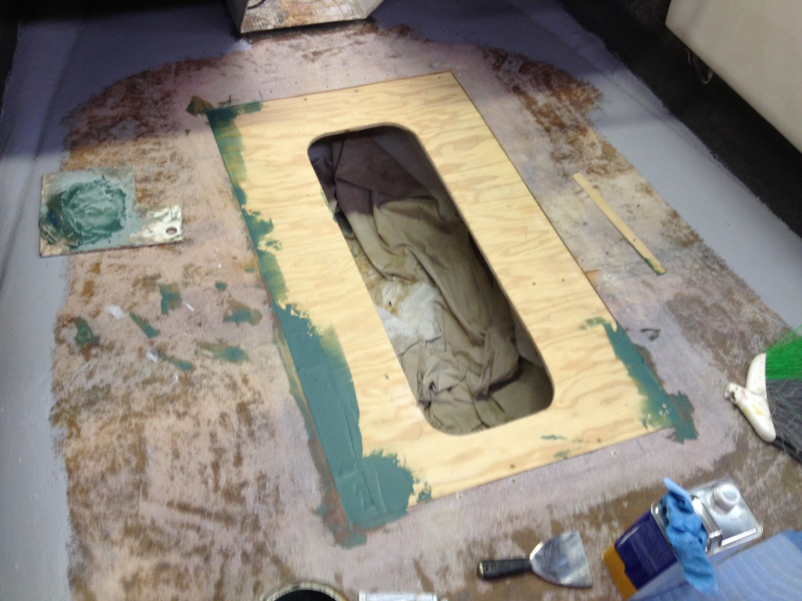 Build a Skiff Ski Boat Floor