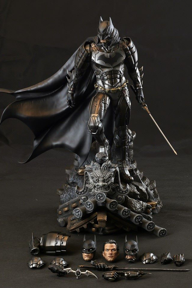 toyhaven XM Studios 1/4 Scale Samurai Batman 62cm Tall Statue is just Jawdropping BatAWESOMEness!