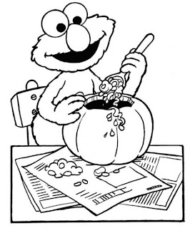 elmo printable coloring pages