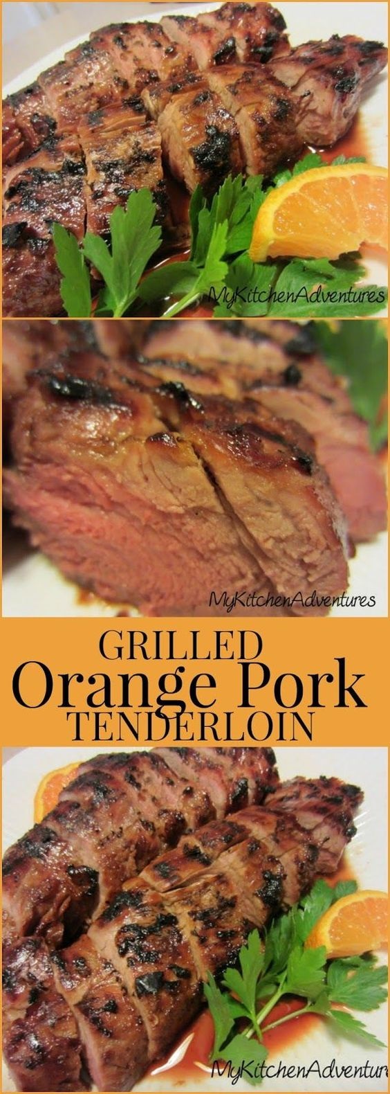 Grilled Orange Pork Tenderloin