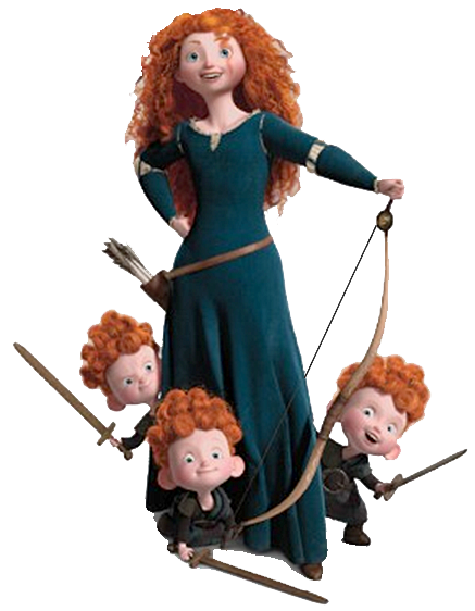 Baú de imagens: MERIDA - VALENTE (png)