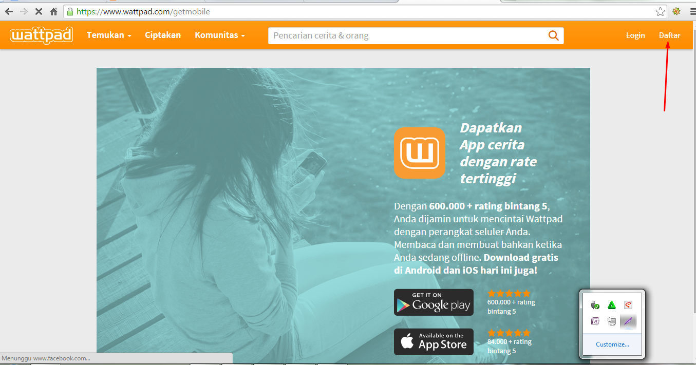 CARA MEMBUAT AKUN DI WATTPAD