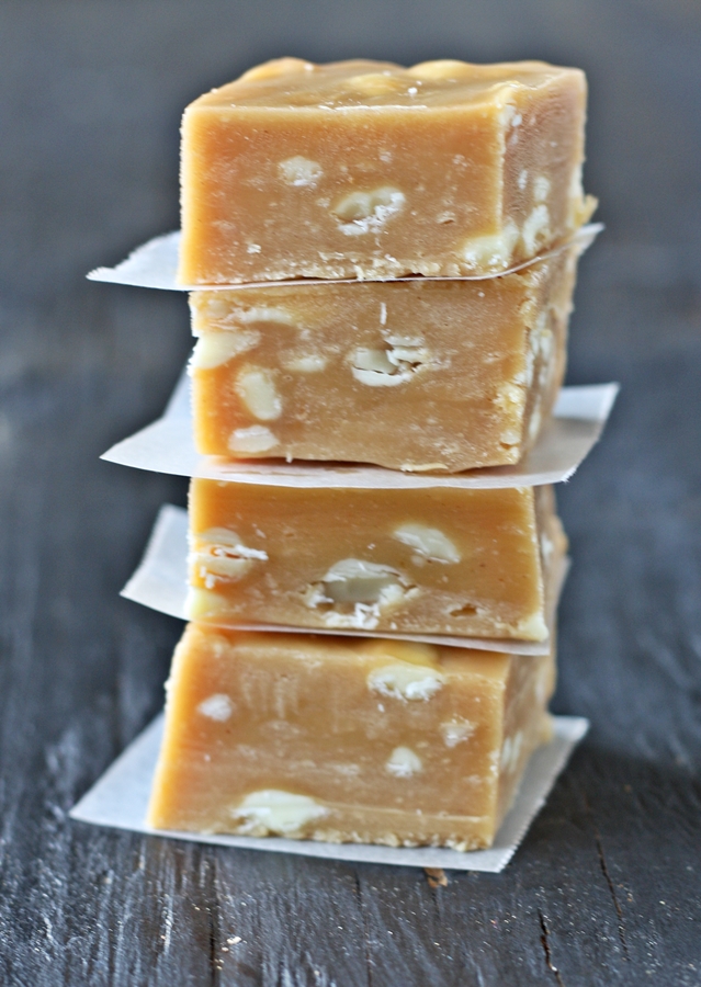 Versatile Vegetarian Kitchen Peanut butter White chocolate Chip fudge
