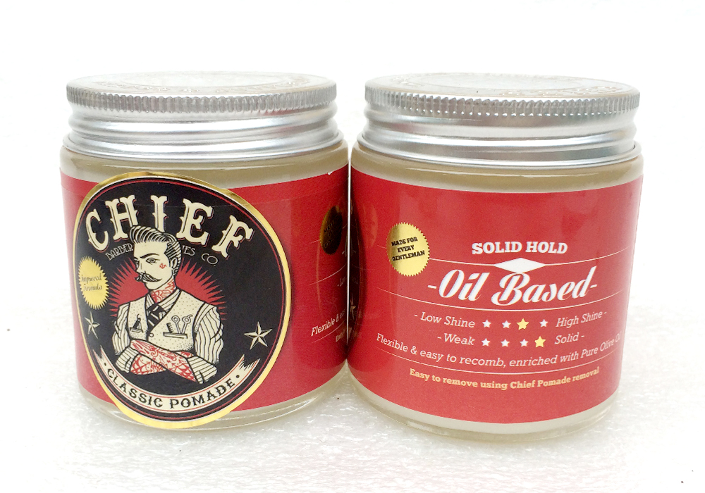 chief pomade based wax based chief pomade based wax based