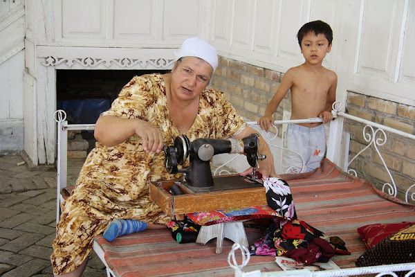 Ouzbékistan, Samarcande, tapshan, tapchane, © L. Gigout, 2012