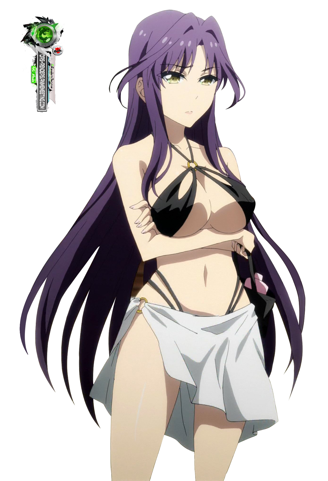 Netoge:Goshouin Kyou Mega Sexy Bikini Render.