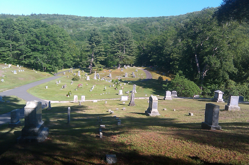 CodyBCleo Cell Phone Pictures Pine Hill Cemetery in Chester, MA