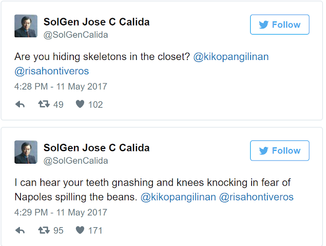 SolGen Calida hits Kiko, Risa: 'Are you hiding skeletons in the closet?'