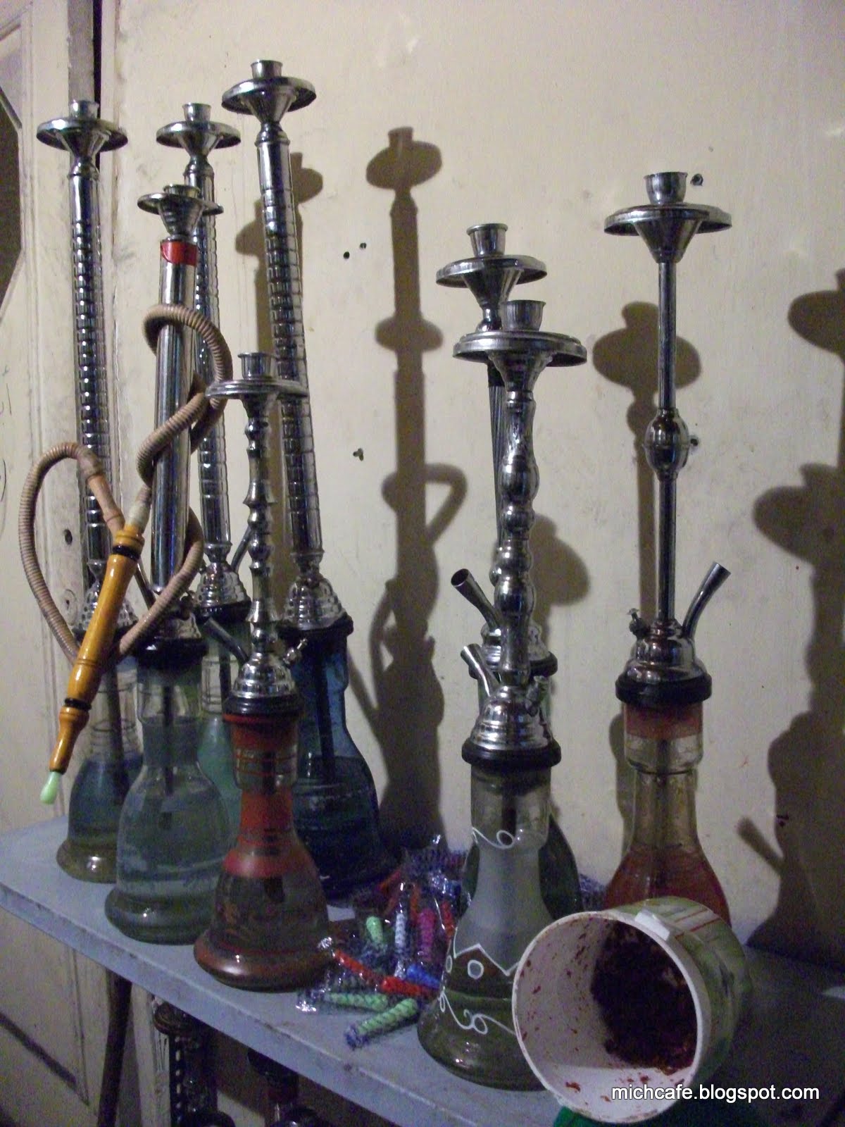Mich Café Beirut boasts home delivery shisha