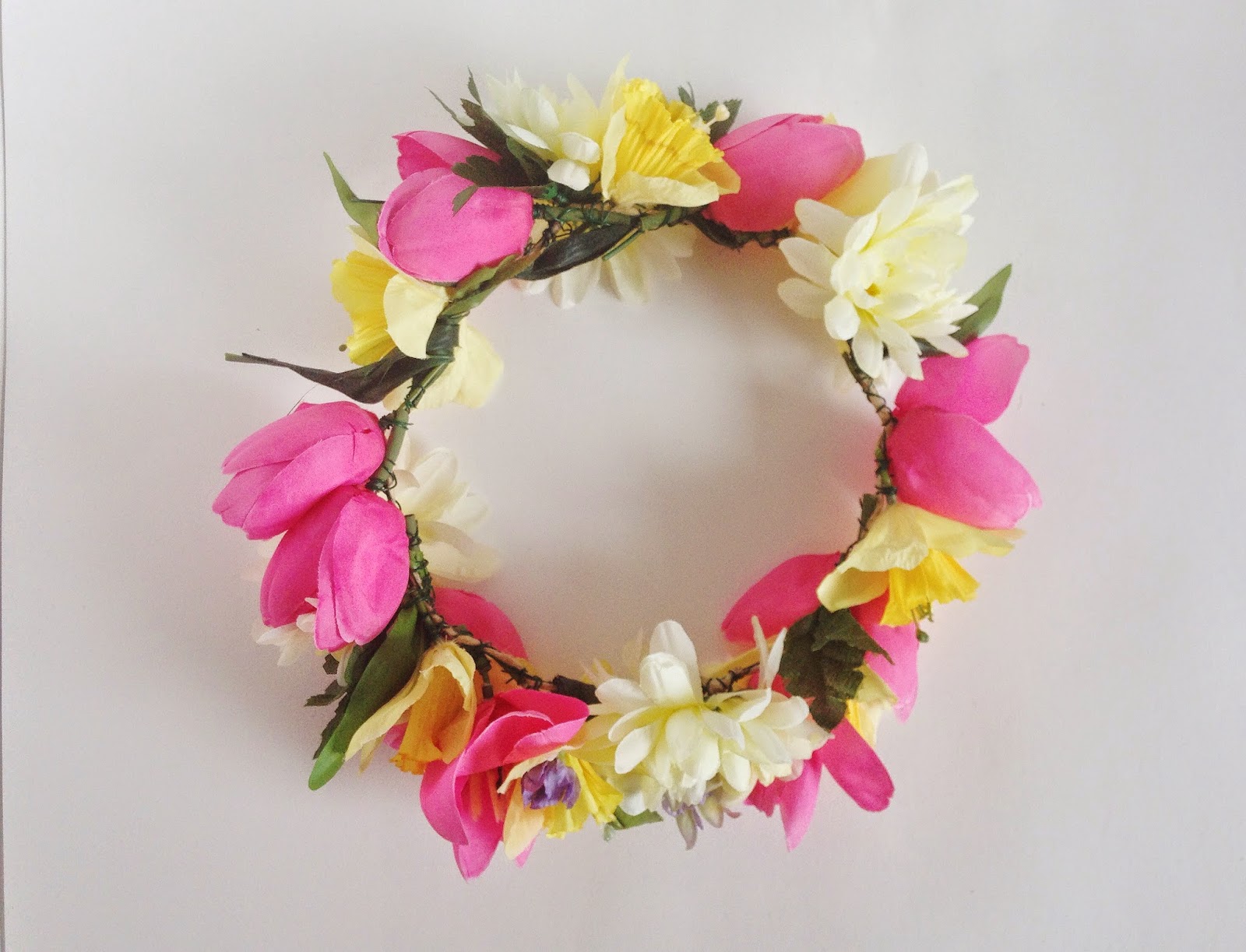 emily faith Howto Make Fake Flower Crowns