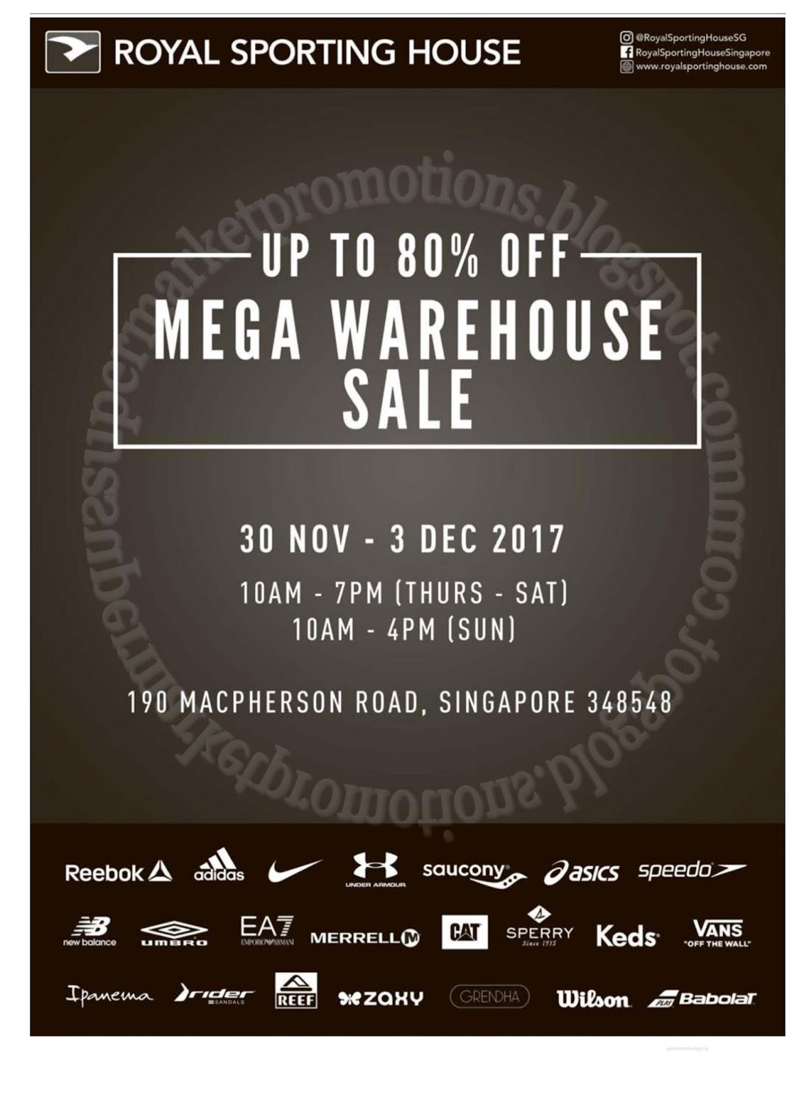 reebok warehouse sale singapore