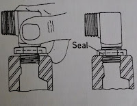 Pipe thread locknut