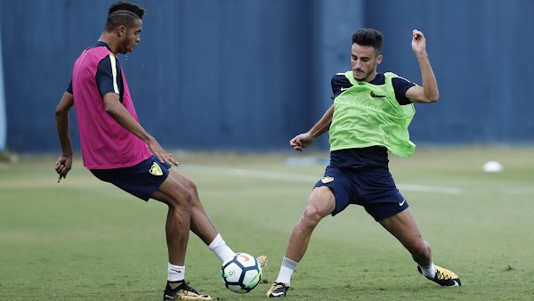 Málaga, Chory Castro y Peñaranda entrenan a pleno rendimiento