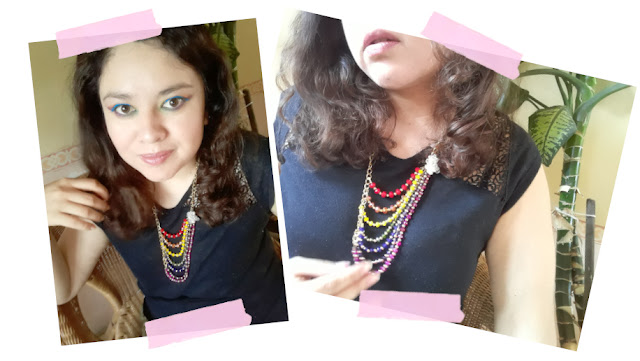 Collar arcoiris