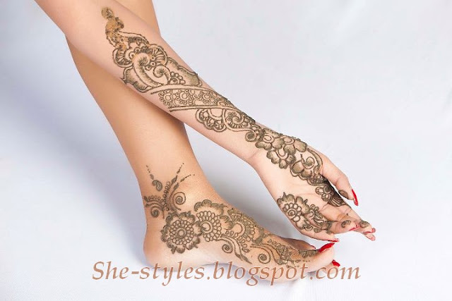 Mehndi Designs For Hands & Feet