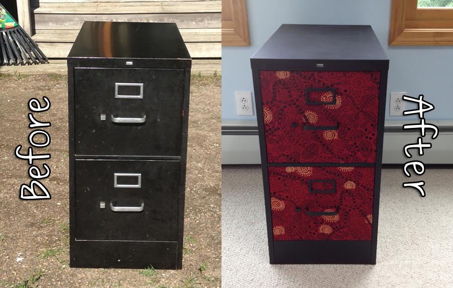 Quardecor Fancy File Cabinet Fix Tribal Red Black Fabric So Far I Think My Favorite Fancy File Cabinet Fix Up Was The Decoupaged Map Drawers Last Weekend Picked An Awesome Book Of Nautical Maps