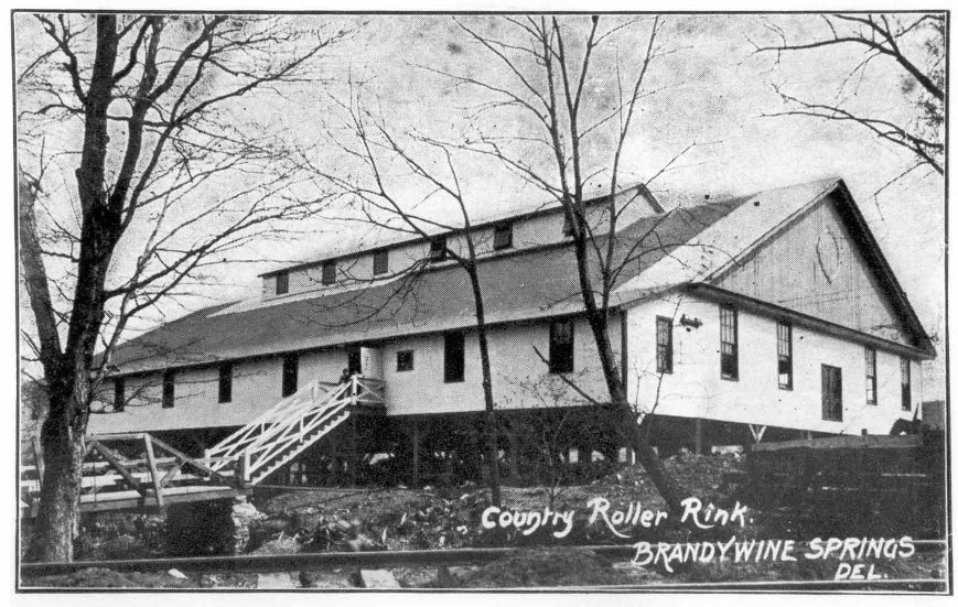 The Mill Creek Hundred History Blog The Country Roller Rink and Roller