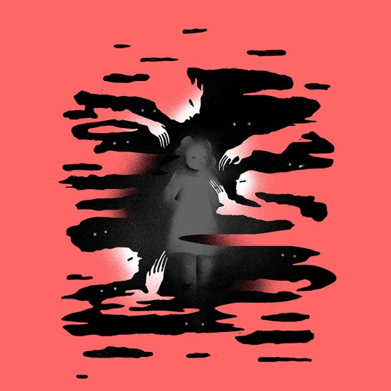 As surreais, sombrias e minimalistas ilustrações de Daniel Zender Daniel Zender ilustrações sombrias surreais minimalistas terror crítica social