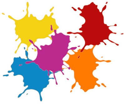 Download Background Cat Tumpah Warna Warni Vina Gambar