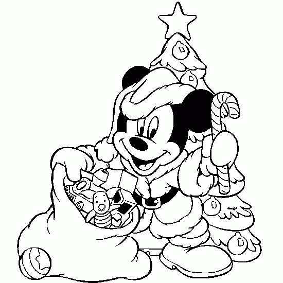 Download Coloring Pages Christmas Disney >> Disney Coloring Pages