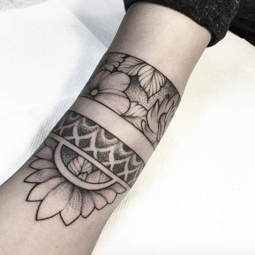 Este deslumbrante dotwork criação