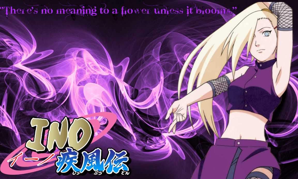 Yamanaka Ino Free Wallpaper 001 Naruto Shippuden