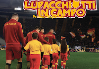 Lupacchiotti in Campo : vinci gratis VIP Ticket per le partite della Roma con il tuo bimbo in campo! Logo Lupacchiotti in Campo : vinci gratis VIP Ticket per le partite della Roma con il tuo bimbo in campo!