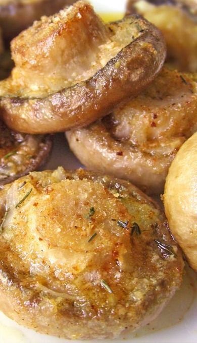 Roasted Mushrooms with Garlic & Thyme