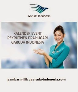 Lowongan Kerja Pramugari Garuda Indonesia Desember 2014 