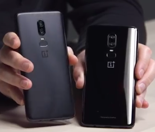 OnePlus 6 Mirror Black, Midnight Black Versions