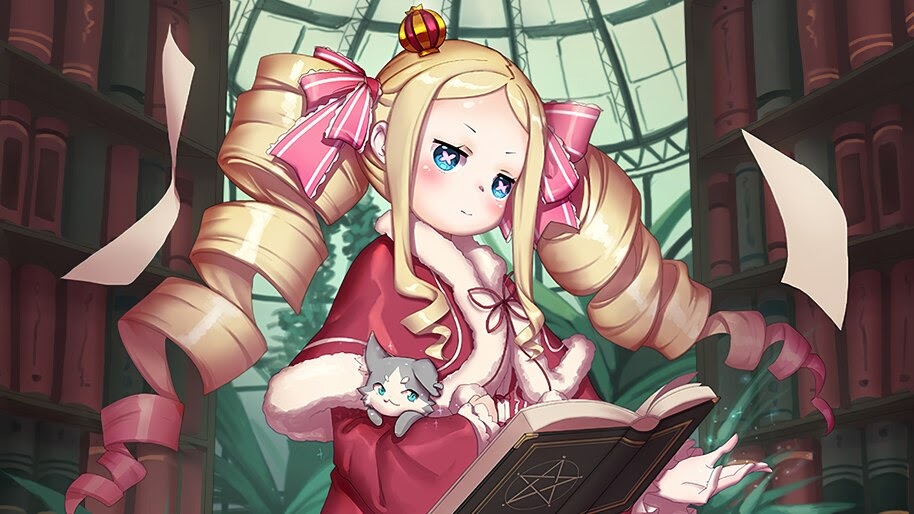 Beatrice, Re:Zero, Anime, 4K, #4.2721