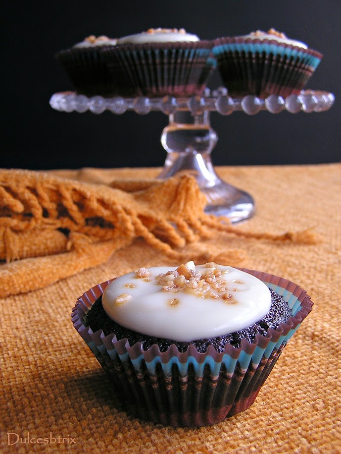 Cupcakes de café irlandes