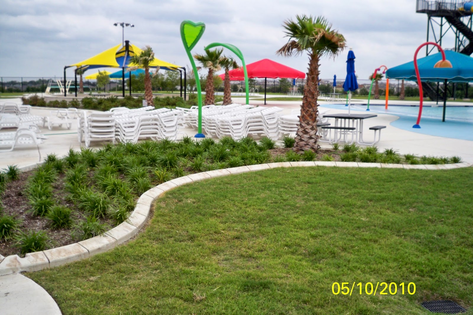 Texas Custom Borders Lion's Club Water Park in Killeen