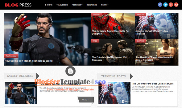 Chia sẻ template blogspot tin tức đẹp 2016 Chia sẻ template blogspot tin tức đẹp 2016