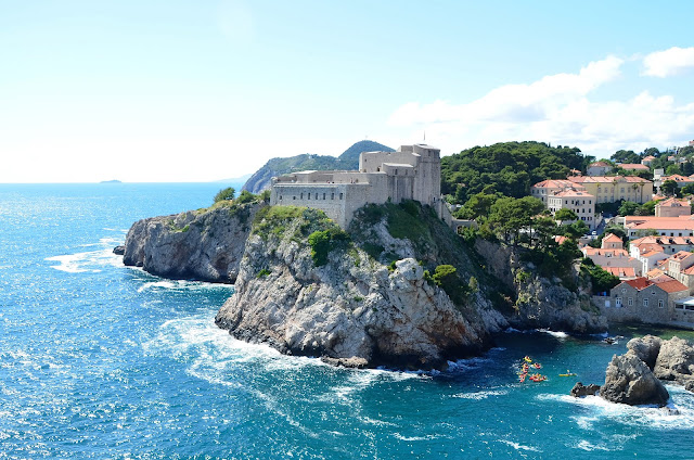 Forte Lovrijenac, Dubrovnik. Forte Lovrijenac, Dubrovnik.