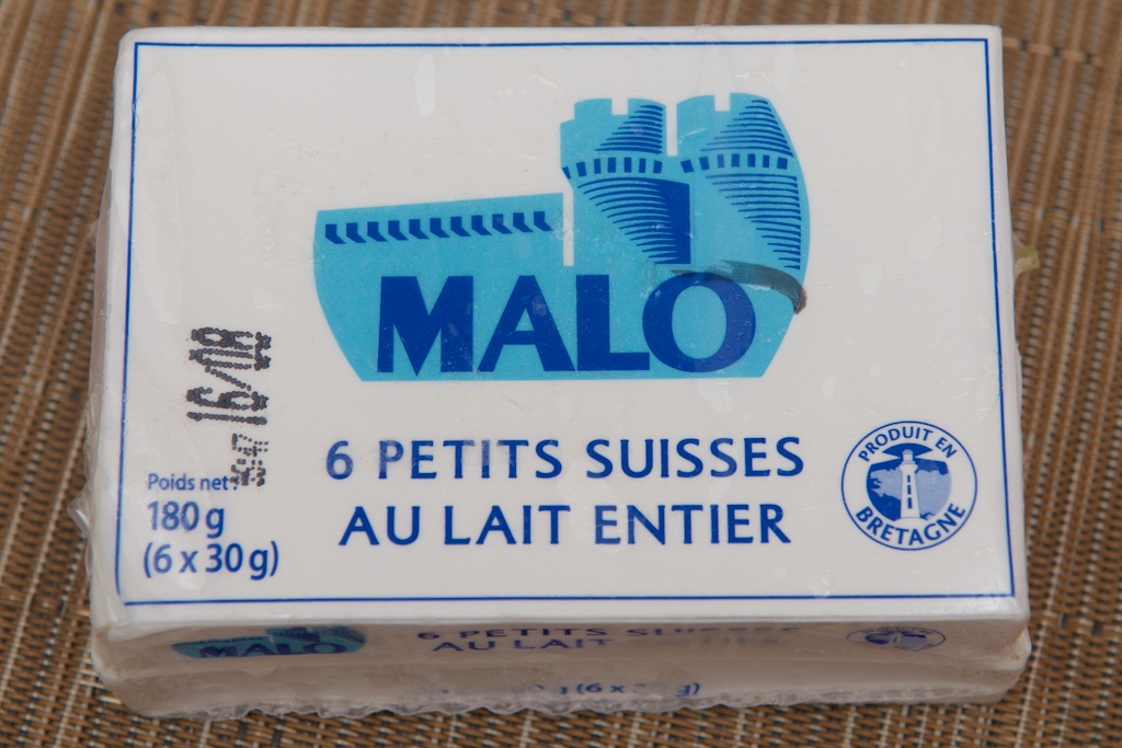 Petits Suisses au lait entier (6x30g) par Malo