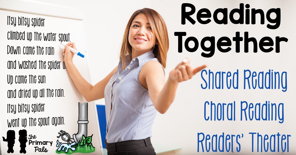 Reading in the classroom can be seen in many forms: interactive read alouds, shared or performance reading, guided reading, or independent reading. Shared and performance reading is similar to interactive read alouds because you are engaging the students as you read, but it takes things beyond listening and discussing. Shared and performance reading involve students. Reading in the classroom can be seen in many forms: interactive read alouds, shared or performance reading, guided reading, or independent reading. Shared and performance reading is similar to interactive read alouds because you are engaging the students as you read, but it takes things beyond listening and discussing. Shared and performance reading involve students.