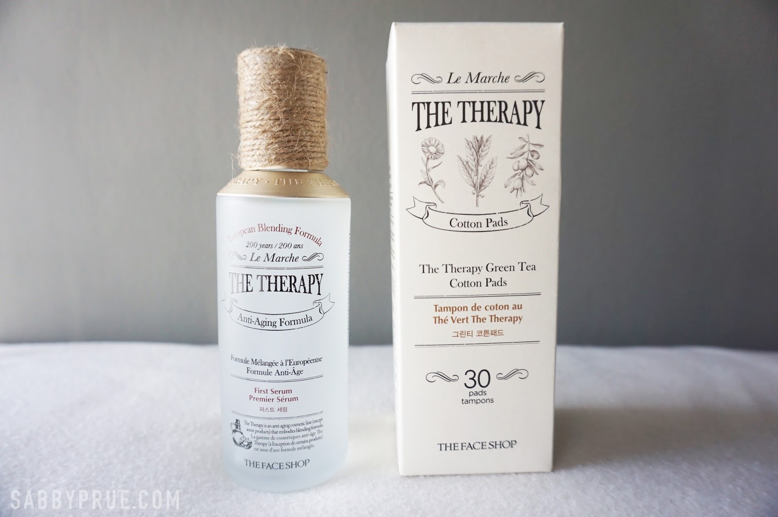 BEAUTY THE FACE SHOP The Therapy First Serum Review ♥ Sabby Prue