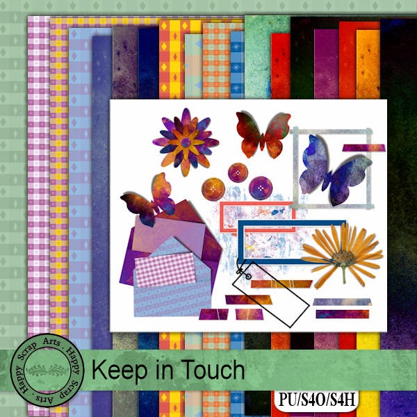 Happy Scrap Arts ::  Keep in Touch