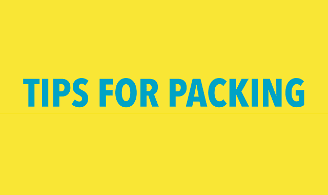 Tips for Packing